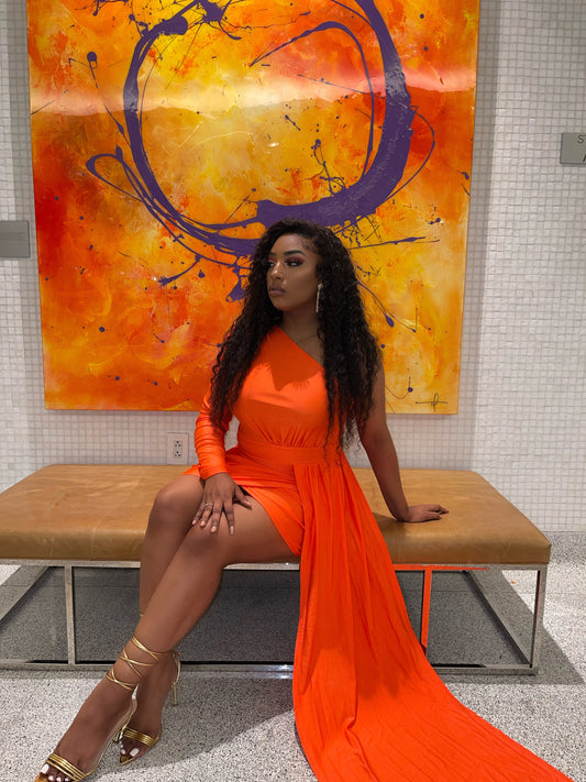 Tangerine Dress